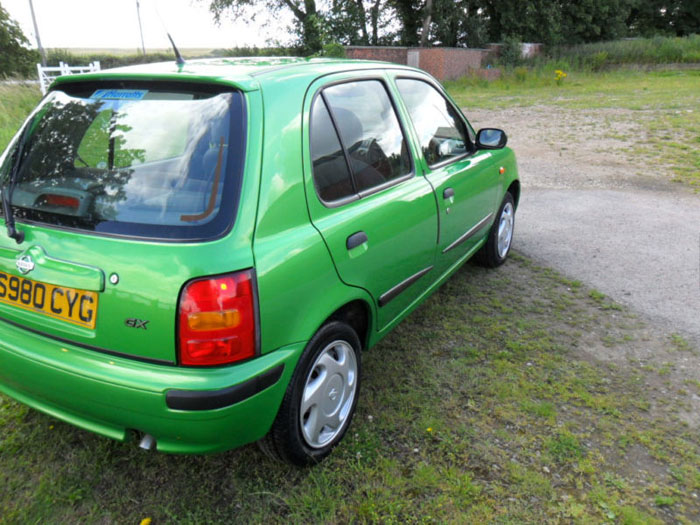 1998 nissan micra gx auto green 4