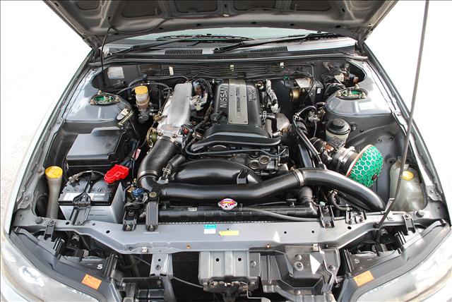 1999 nissan silvia spec r aero turbo s15 engine bay