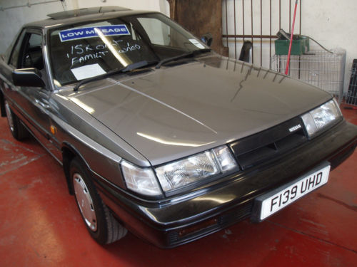 1988 nissan sunny coupe grey 3