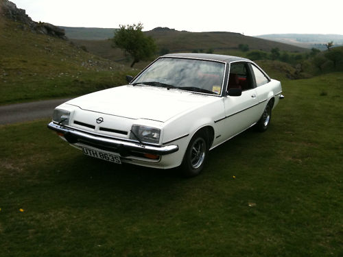 1977 opel manta sr berlinetta white 2