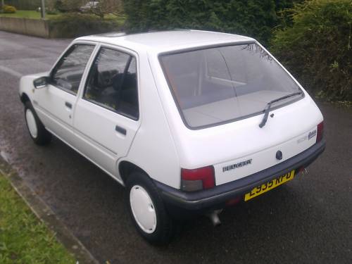 1993 l peugeot 205 diesel 1.8 style 5 door 6