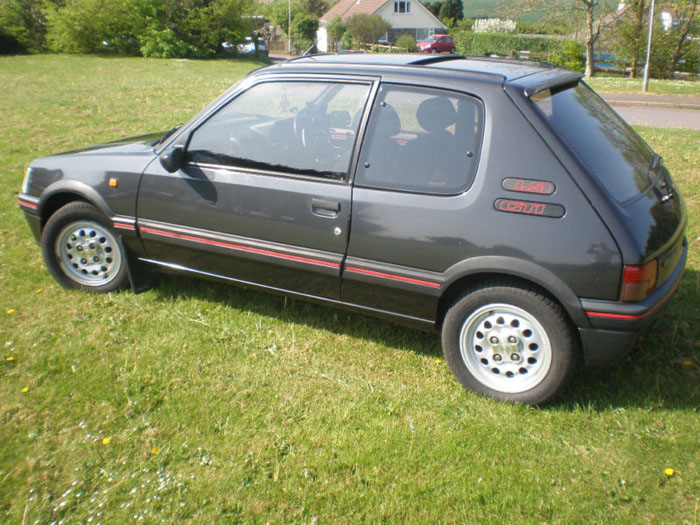 1992 peugeot 205 grey 3