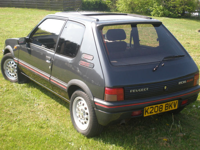 1992 peugeot 205 grey 4