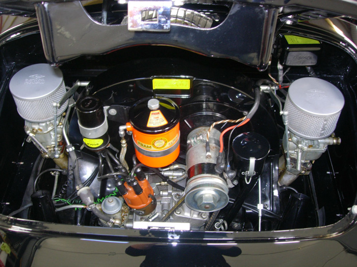 1957 Porsche Speedster Engine Bay 1