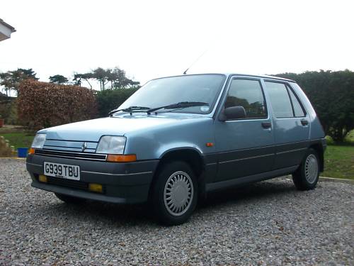 1989 renault 5 automatic 1.4 litre 1