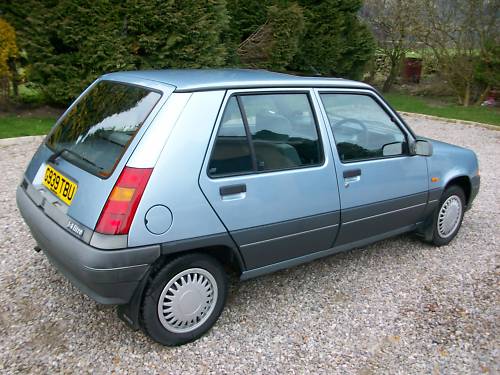 1989 renault 5 automatic 1.4 litre 5