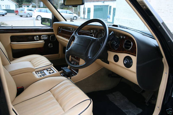 1996 rolls royce silver spirit iii interior 1