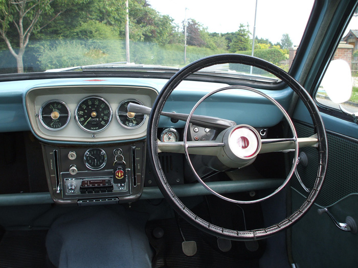 1958 Hillman Minx Jubilee Dashboard Steering Wheel