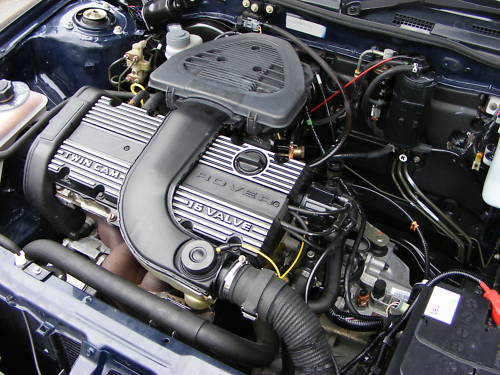 rover 214 si manual 1.4l engine bay