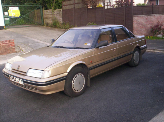 1987 rover 800 2l si gold 3