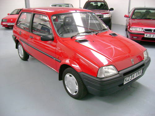 1993 rover metro quest 1.1l red 1