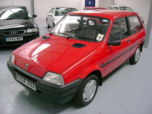 1993 rover metro quest 1.1l red 2