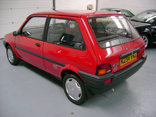 1993 rover metro quest 1.1l red 3