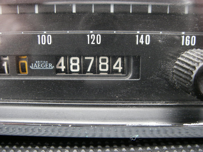 1973 Rover P6 2200 SC Odometer