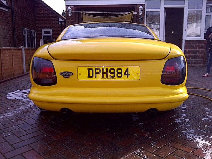 1999 tvr cerbera back