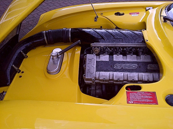 1999 tvr cerbera engine bay