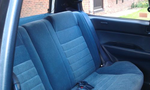 1990 Toyota Corolla AE92 1.3 GL Rear Interior