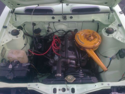 1973 Toyota Corolla KE20 1.2 Engine Bay