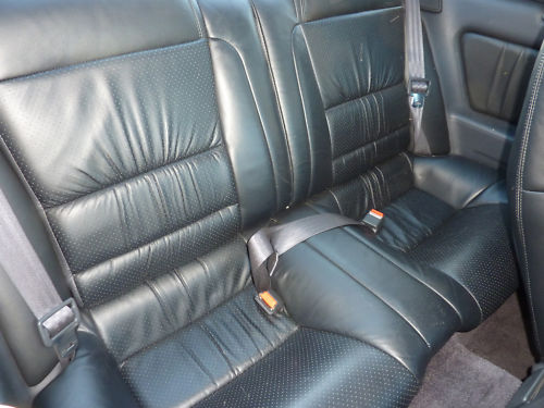 1992 toyota supra turbo auto red rear seats