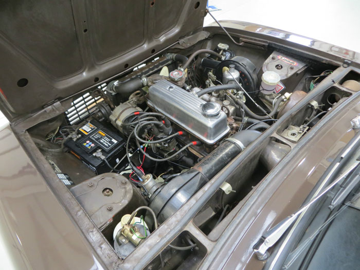 1972 Triumph 1500 Engine Bay