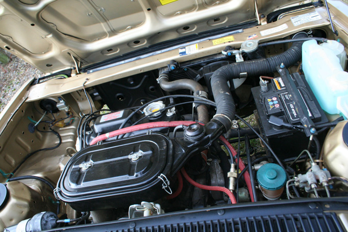 1984 Triumph Acclain 1.3 HLS Engine Bay 1