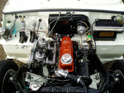 1967 Triumph Herald 1200 Engine Bay 2