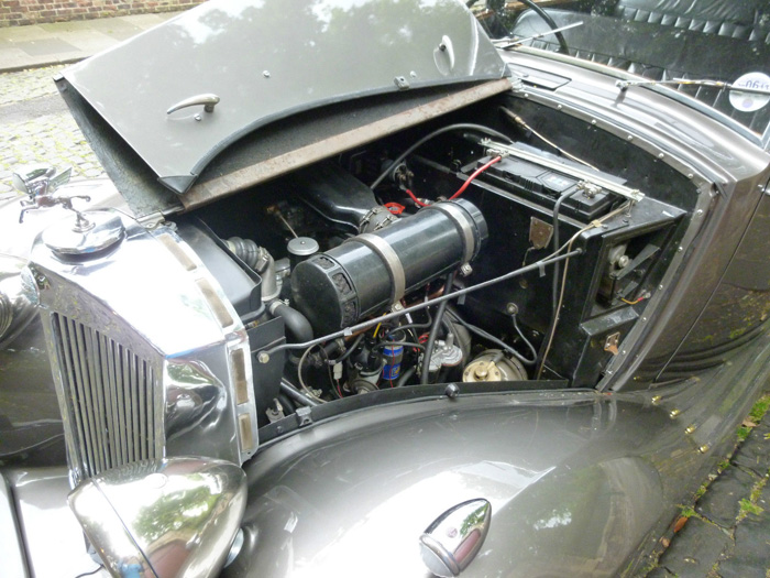 1954 Triumph Renown Razor Edge Engine Bay 2