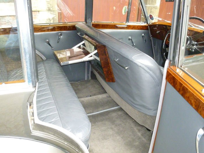1954 Triumph Renown Razor Edge Rear Interior