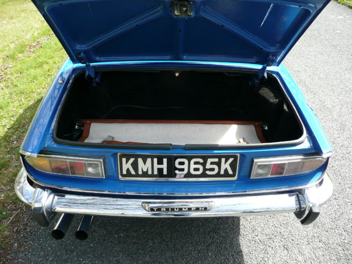 1972 triumph stag boot