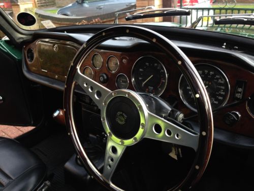 1973 Triumph TR6 PI Dashboard Steering Wheel