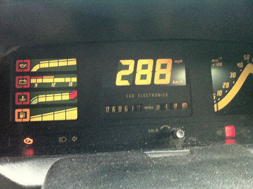 1988 Vauxhall Astra MK2 GTE Electronic Dashboard
