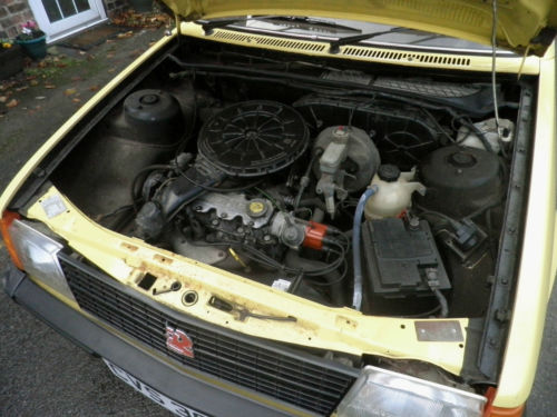 1982 Vauxhall Astra MK1 1300S Engine Bay