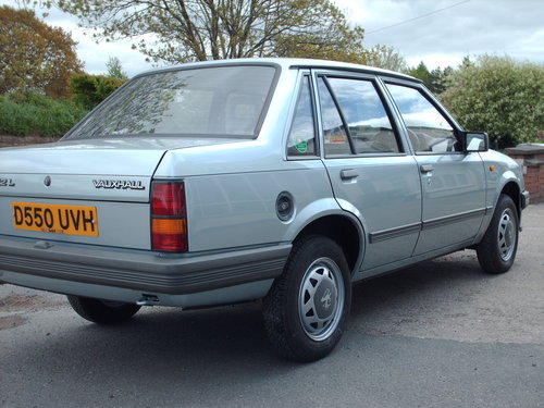 1986 Classic Vauxhall Nova 1.2L 4 DR Saloon 4