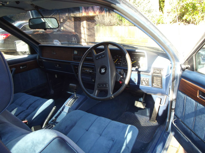 1980 Vauxhall Royale Coupe Front Interior