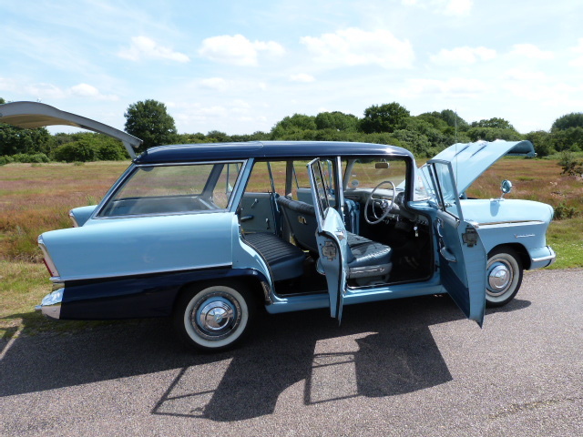 1958 Vauxhall Victor F Type Estate Right Side Doors Open