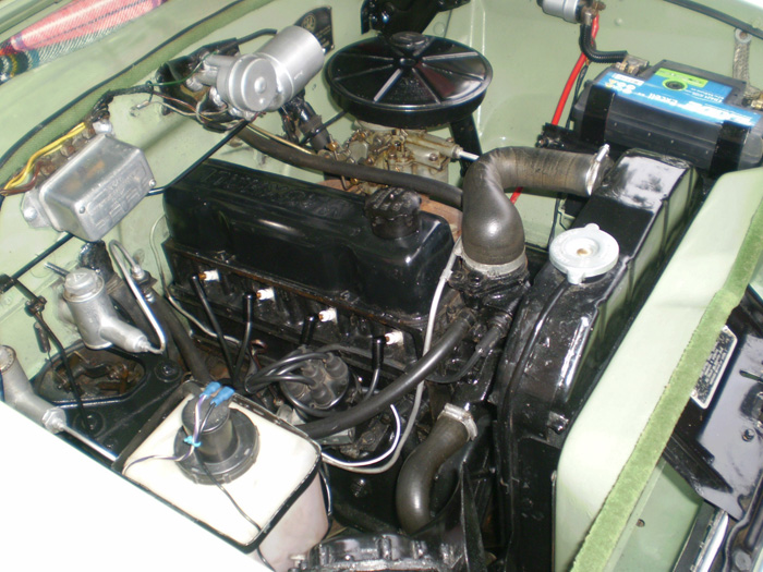1959 Vauxhall Victor Super Series 1 Engine Bay