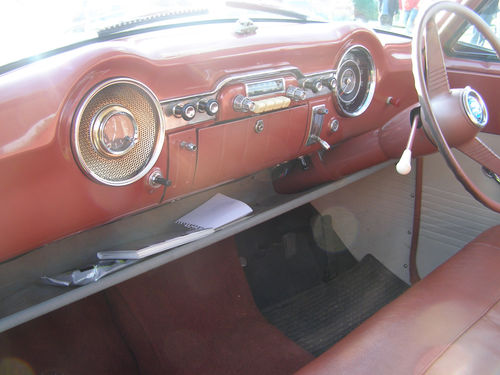 1956 Vauxhall Wyvern Interior Dashboard