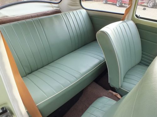 1967 Volkswagen Beetle 1500 Rear Interior