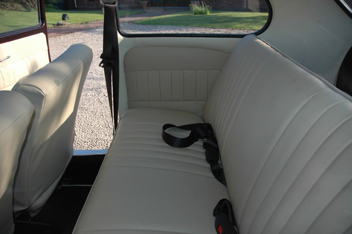 1965 Volkswagen Beetle 1600 Rear Interior