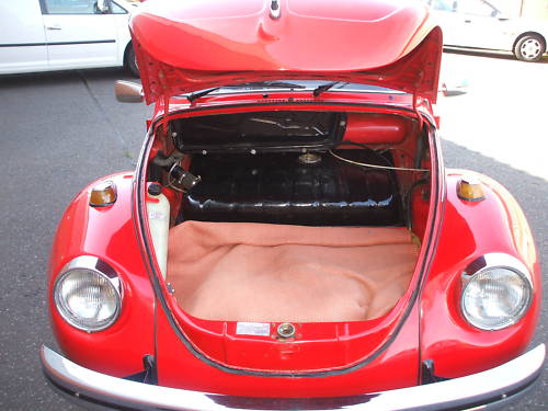 1973 volkswagen beetle 1300cc boot