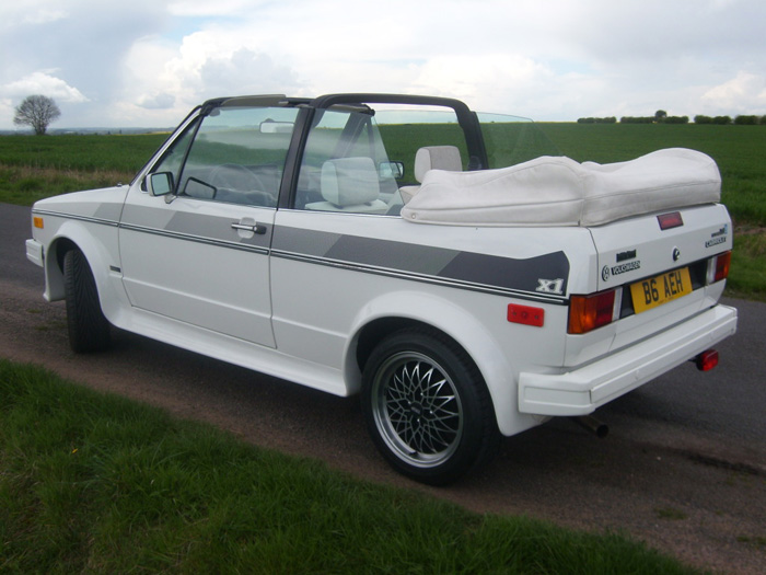 1986 Volkswagen Golf MK1 1.8 GTI Cabriolet LE 4
