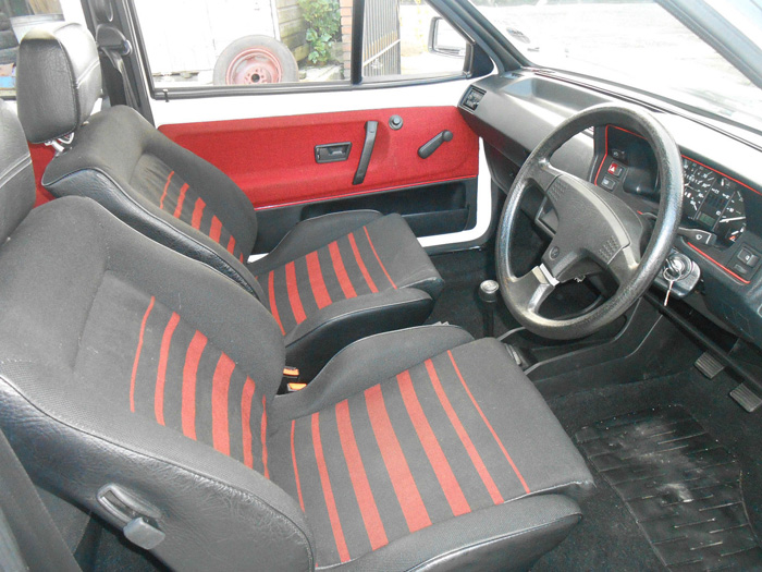 1985 Volkswagen Polo 1.3 S Coupe Interior