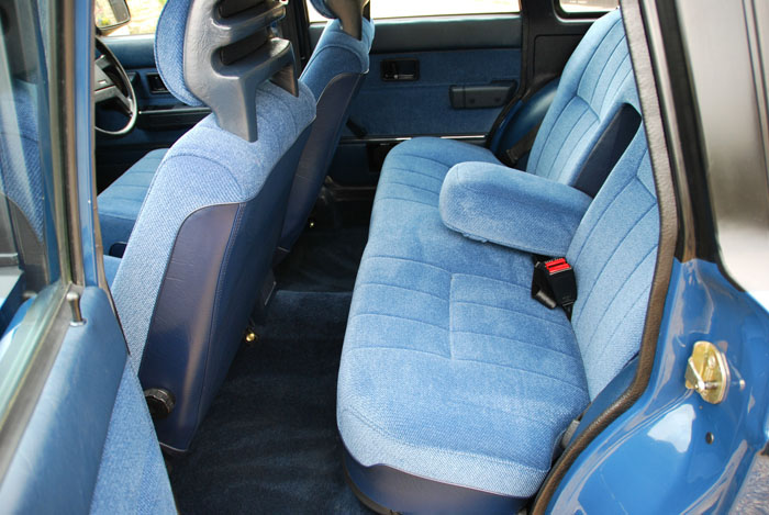 1991 Volvo 240 GL Rear Interior