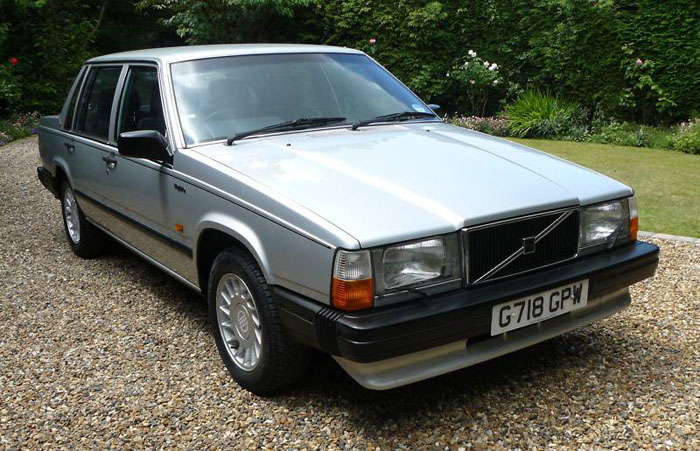 1989 volvo 740 gl silver 1